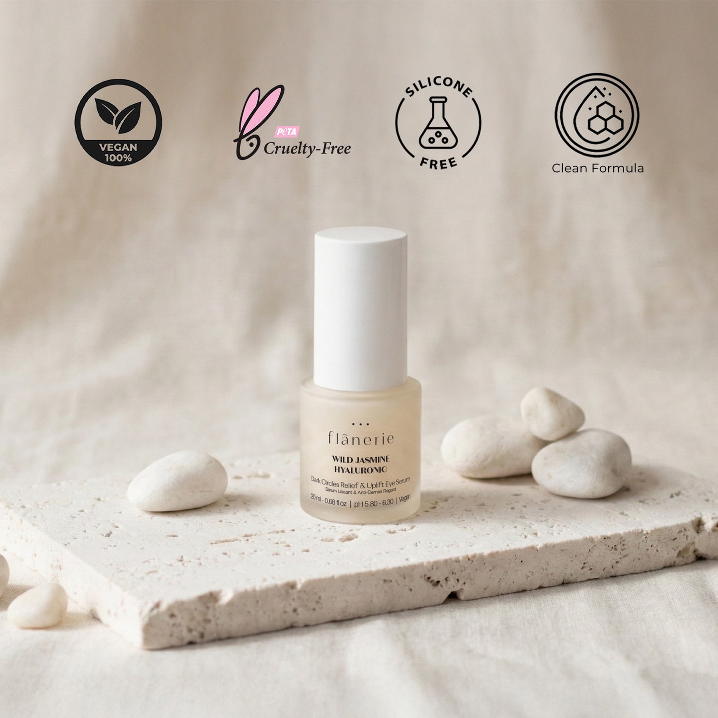 Koyu Halkalar Rahatlatıcı ve Canlandırıcı Göz Serumu