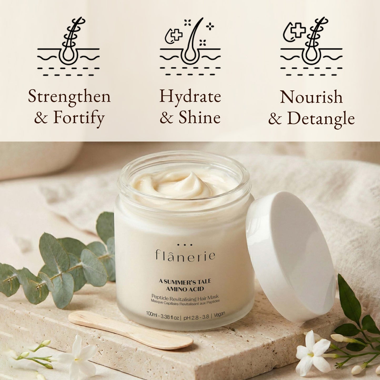 Peptide Revitalising Hair Mask