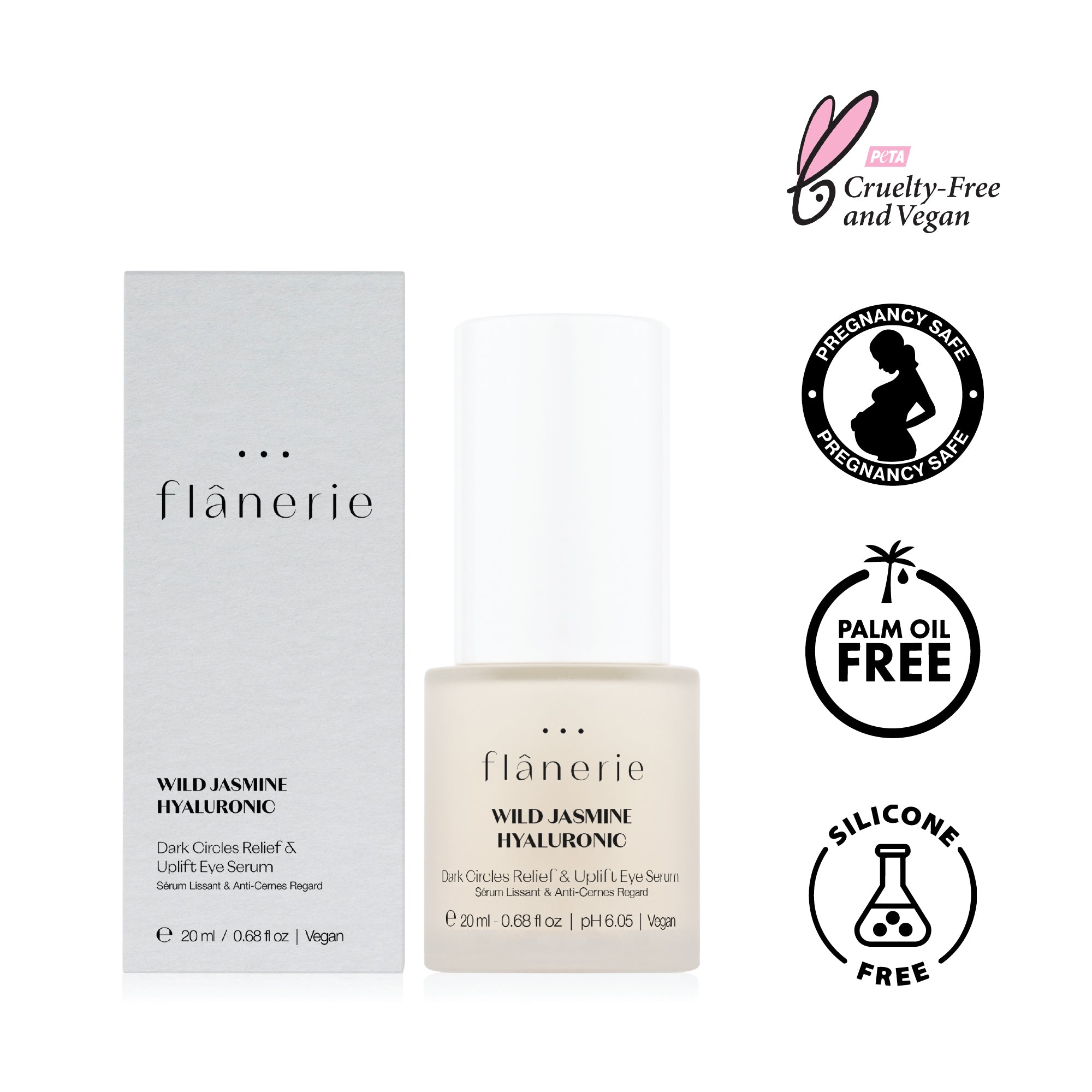 Dark Circles Relief & Uplift Eye Serum – Flanerie Skincare