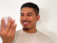 Instant-glow-splash-mask-how-to-use-video-with captions -Juan-Pablo